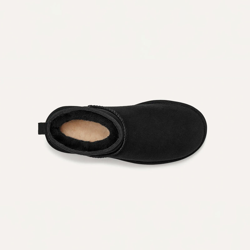 UGG W'S CLASSIC ULTRA MINI, Black