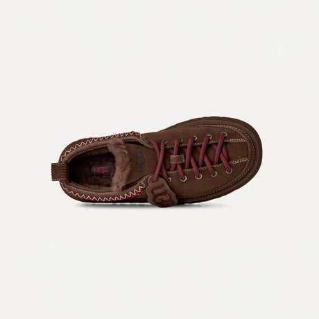 UGG W'S HERITAGE LACE-UP SLIPPER, Burnt Cedar