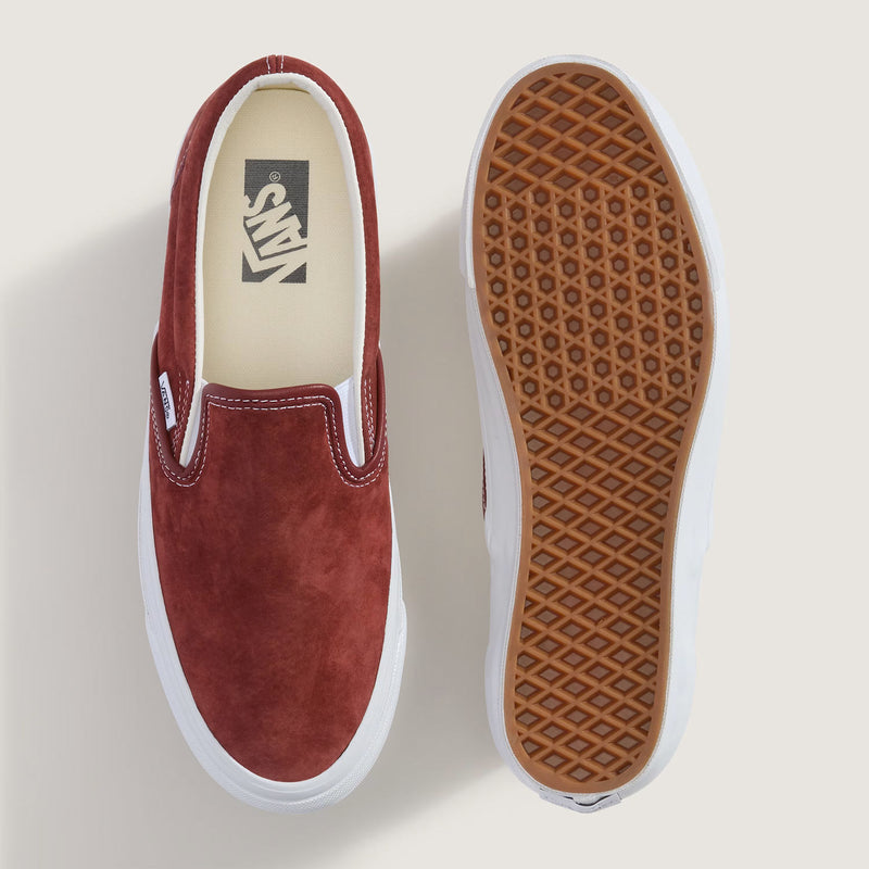 Vans PREMIUM CLASSIC SLIP-ON, Brick Red
