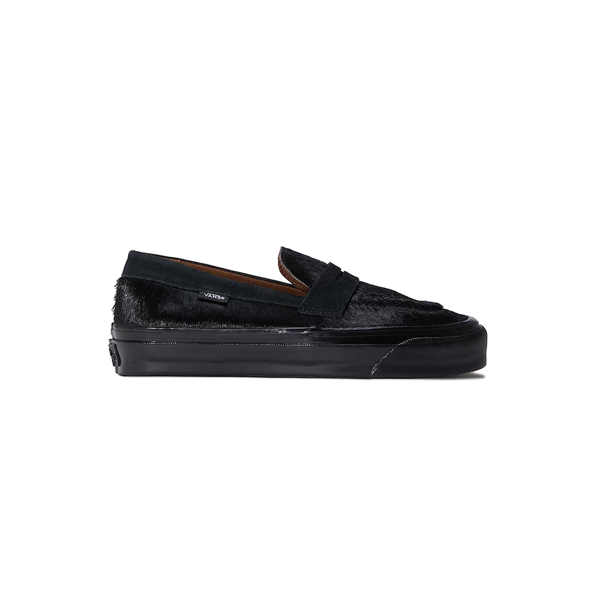 Vans PREMIUM LOAFER 53 PONY HAIR, Black/Black
