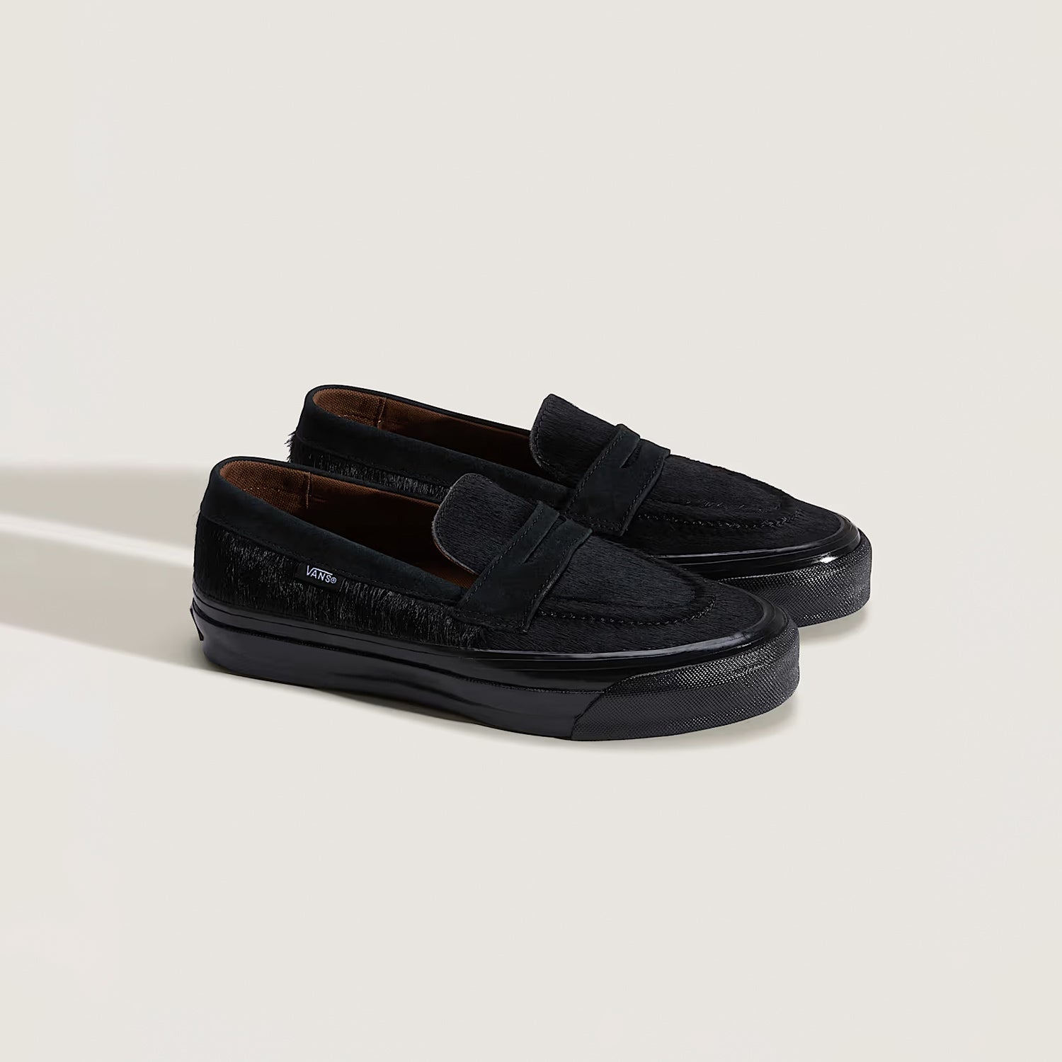 Vans PREMIUM LOAFER 53 PONY HAIR, Black/Black – Beamhill
