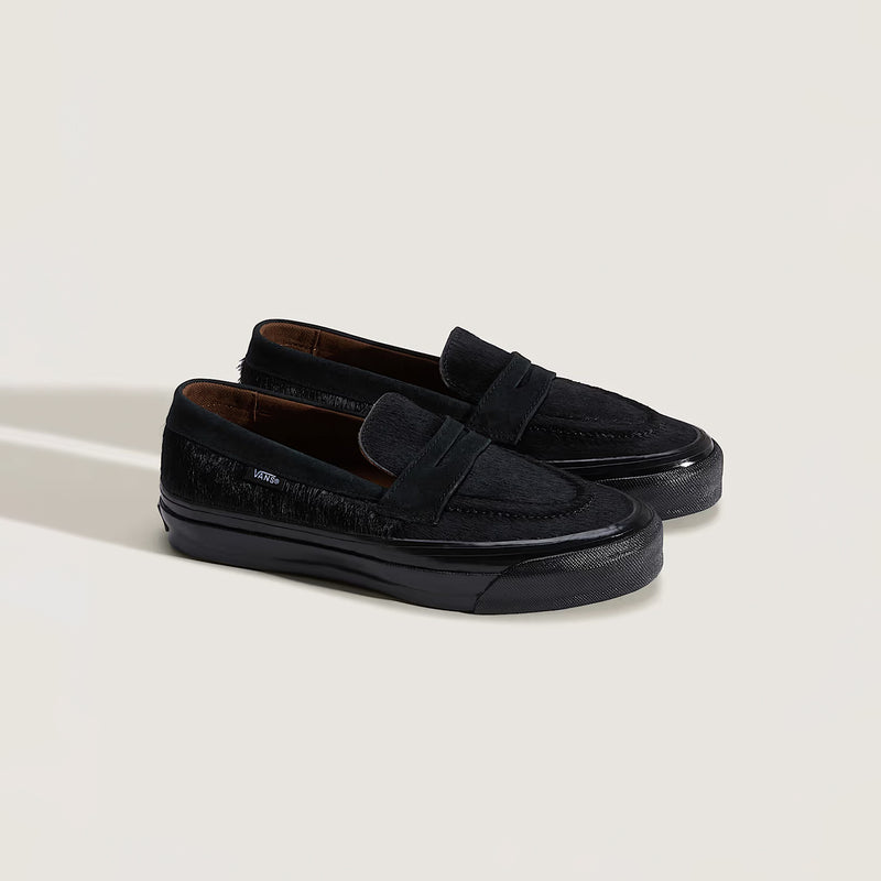 Vans PREMIUM LOAFER 53 PONY HAIR, Black/Black