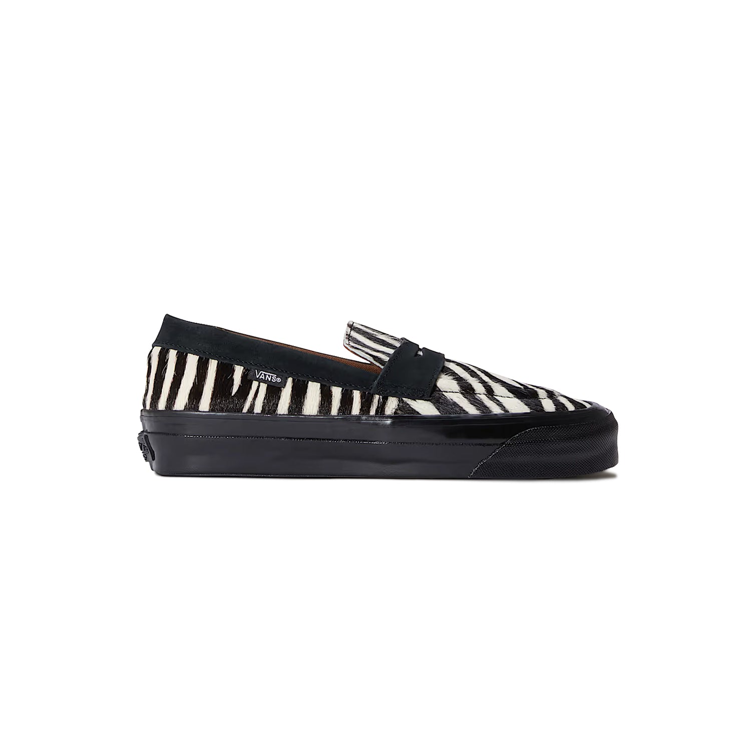 Vans PREMIUM LOAFER 53 PONY HAIR, Zebra/Black – Beamhill