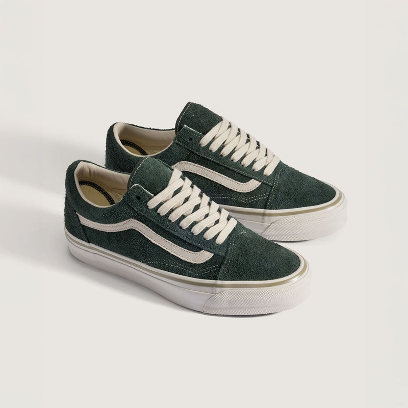 Vans PREMIUM OLD SKOOL, Shag Suede/Kelp