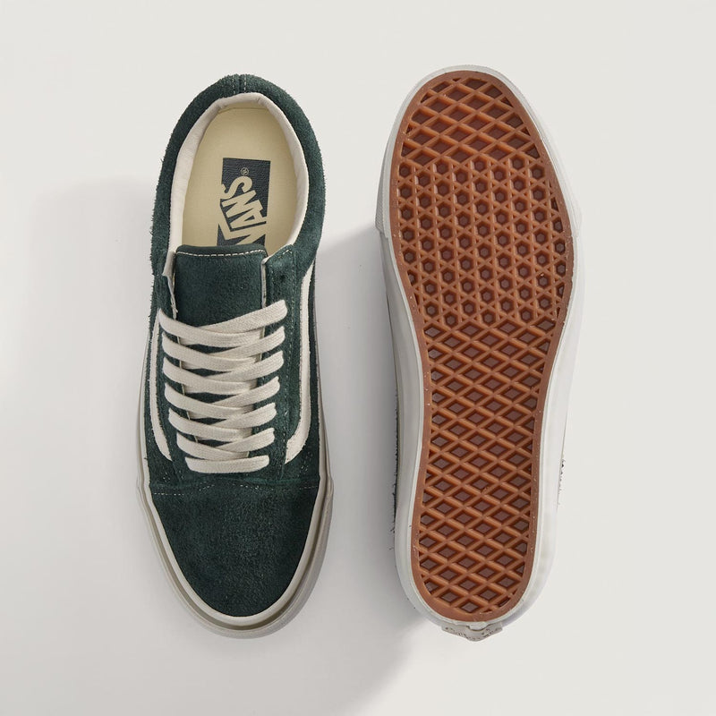 Vans PREMIUM OLD SKOOL, Shag Suede/Kelp