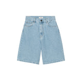 Carhartt WIP W' BRANDON SHORT, Blue Stone Washed Bleached