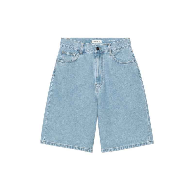 Carhartt WIP W' BRANDON SHORT, Blue Stone Washed Bleached