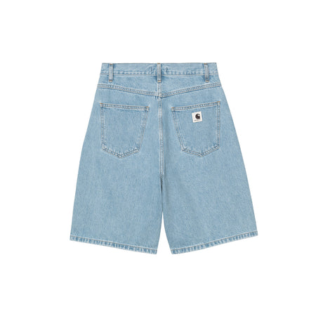 Carhartt WIP W' BRANDON SHORT, Blue Stone Washed Bleached