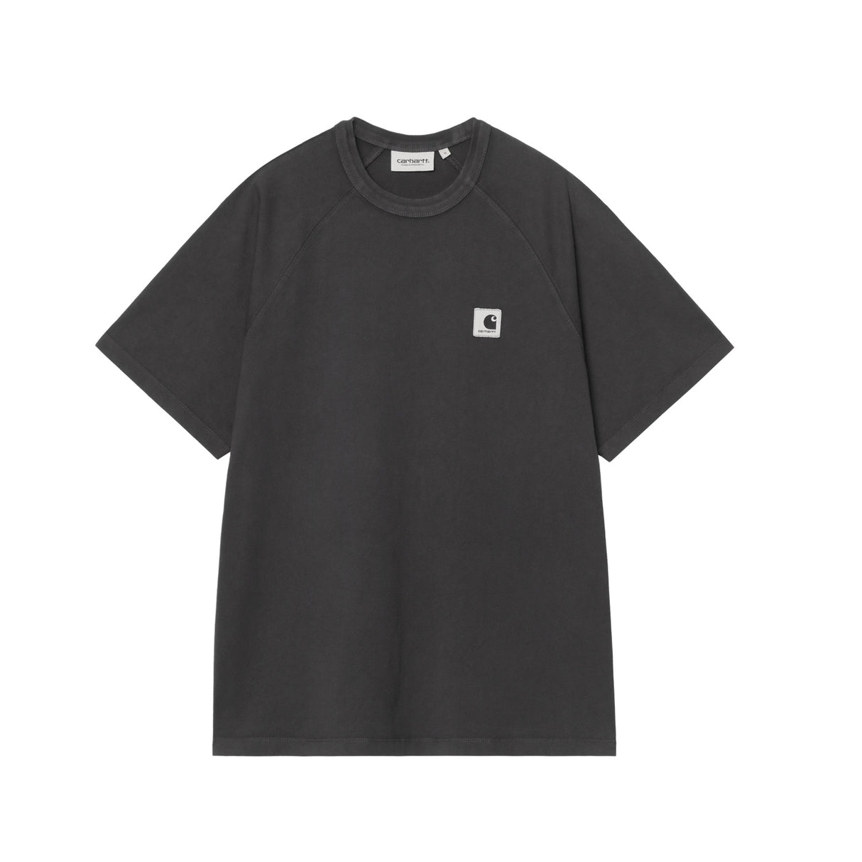 Carhartt WIP W' S/S HUDSON T-SHIRT, Black (Chalk Wash)