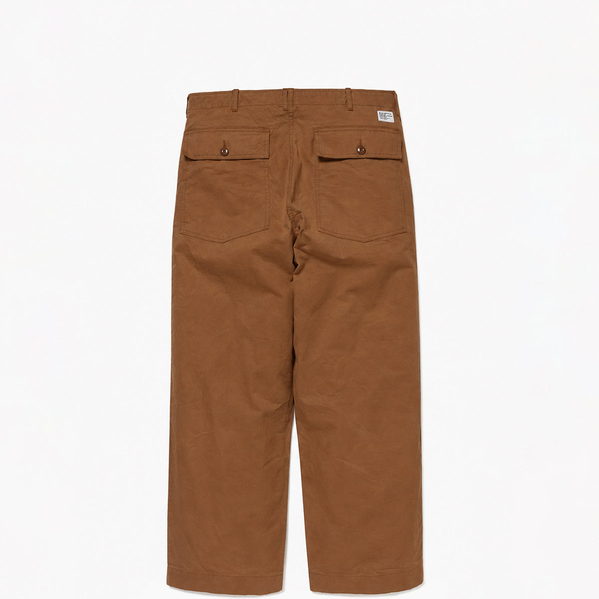 WTAPS WRKT2001 TROUSERS, Brown