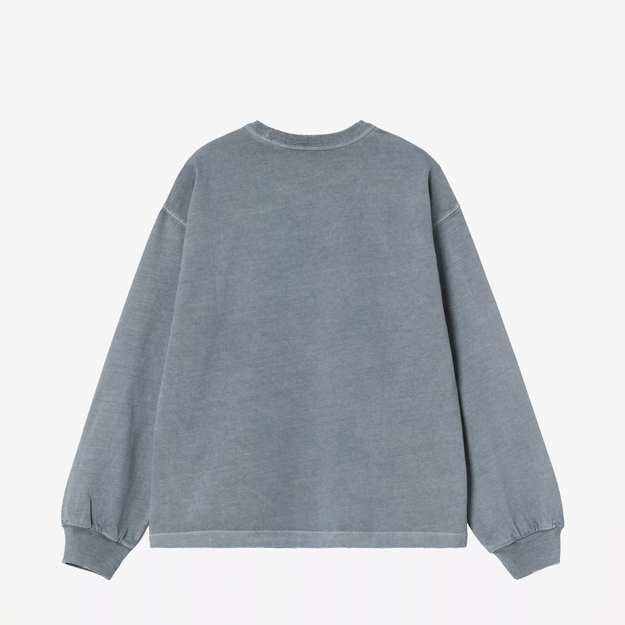 W' L/S TORION T-SHIRT, Office Blue Grind Wash