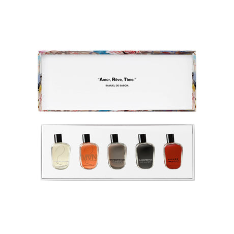 Comme des Garçons x SAMUEL DE SABOYA DISCOVERY SET, 5 x 9ml