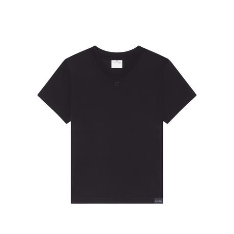 courrèges AC T-SHIRT, Black - Image 1