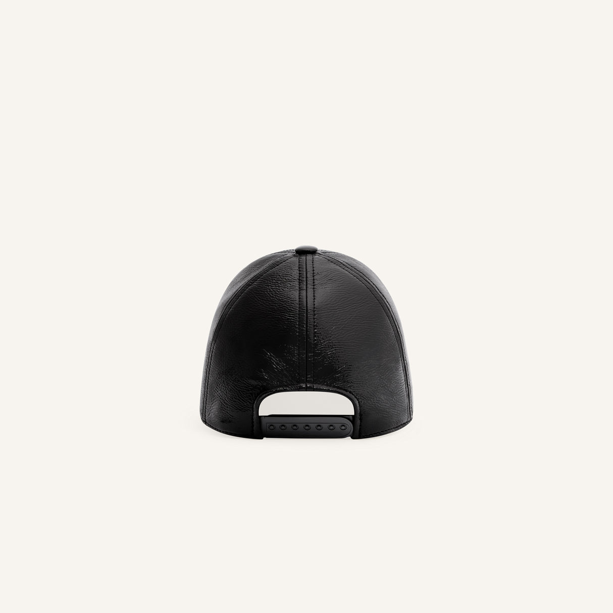 courrèges REEDITION VINYL CAP, Black