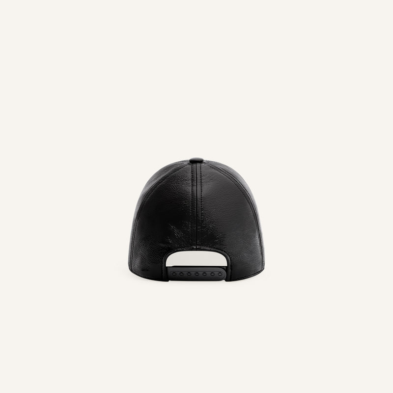 courrèges REEDITION VINYL CAP, Black