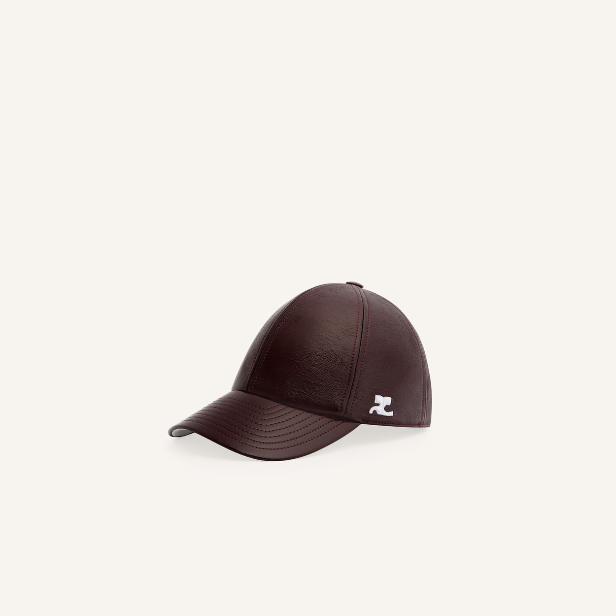 courrèges REEDITION VINYL CAP, Burgundy