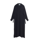 Hedvig STRING COLLAR DRESS, Black