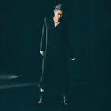 Hedvig STRING COLLAR DRESS, Black