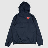Comme des Garçons PLAY X K-WAY ZIP JACKET, Navy
