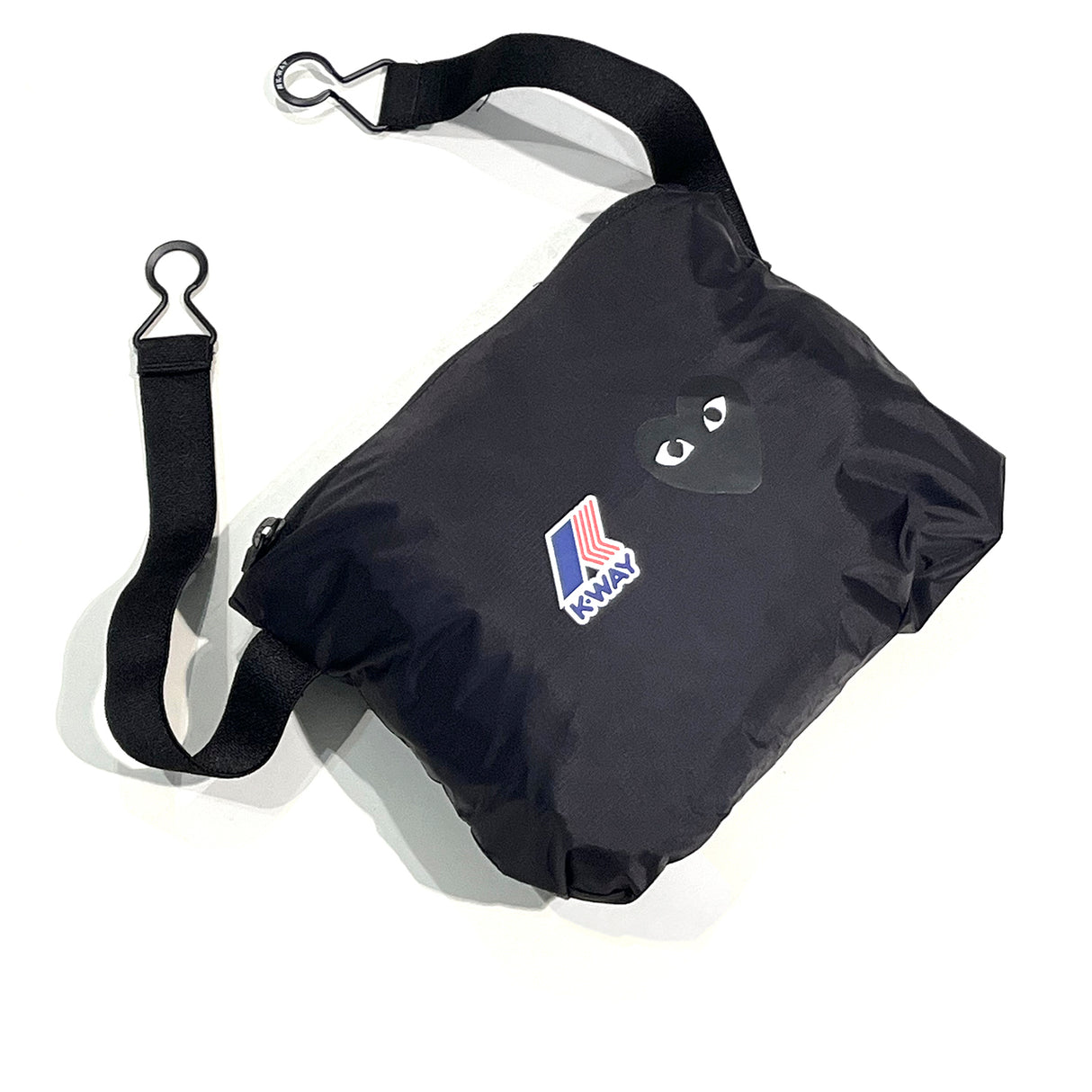 Comme des Garçons PLAY X K-WAY ZIP JACKET, Black