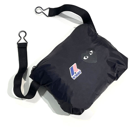Comme des Garçons PLAY X K-WAY ZIP JACKET, Black