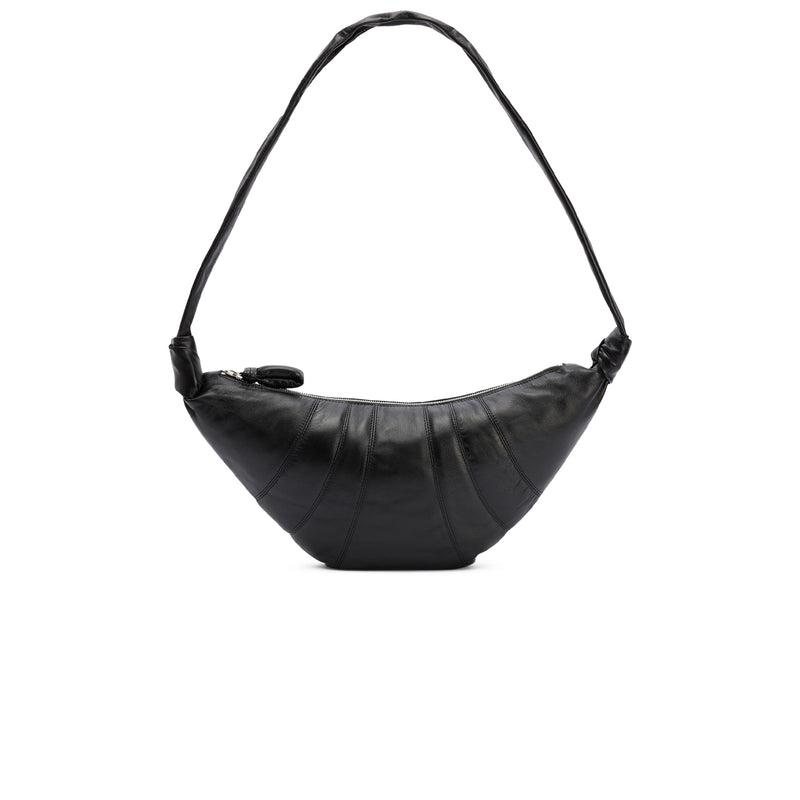 Lemaire MEDIUM CROISSANT BAG, Black