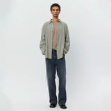 mfpen BUTTON DOWN SHIRT, Grey Generation Check
