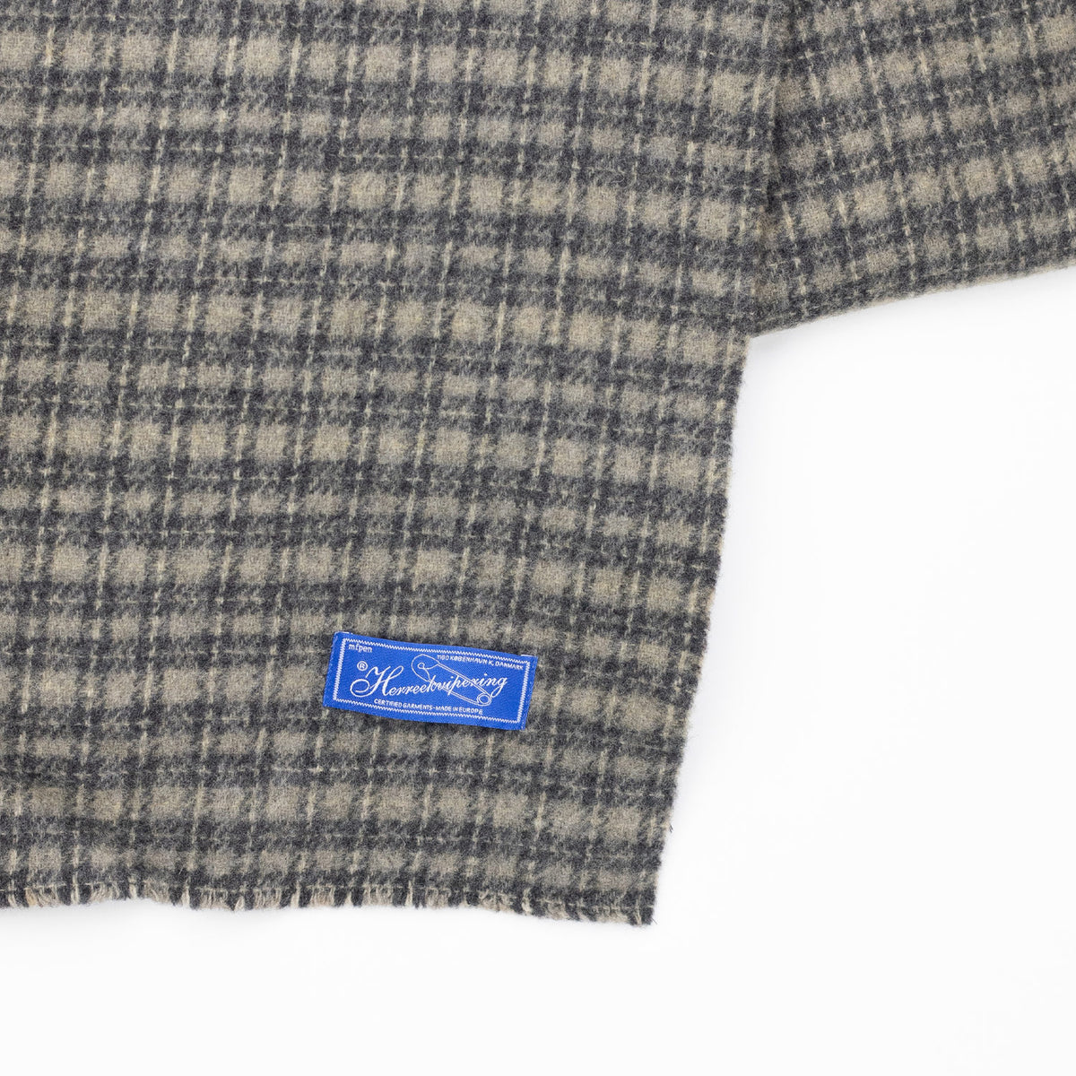 mfpen FACADE SCARF, Double Faced Vintage Check