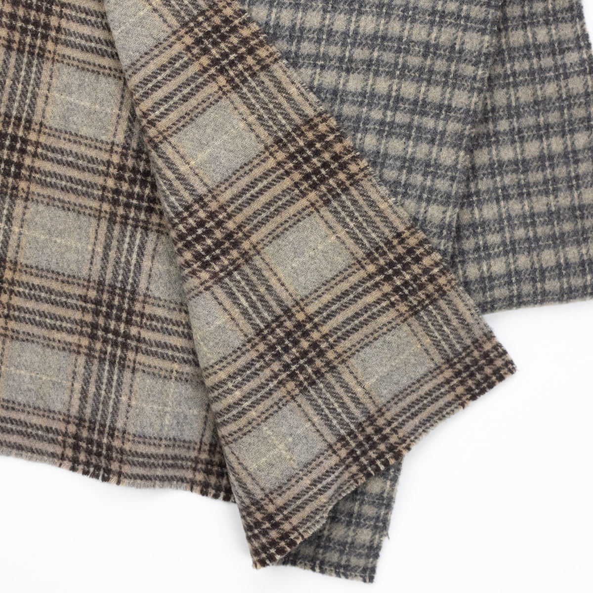 mfpen FACADE SCARF, Double Faced Vintage Check