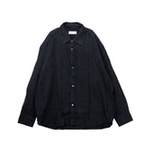 mfpen GAMBLER SHIRT, Black Fuzz Tencel