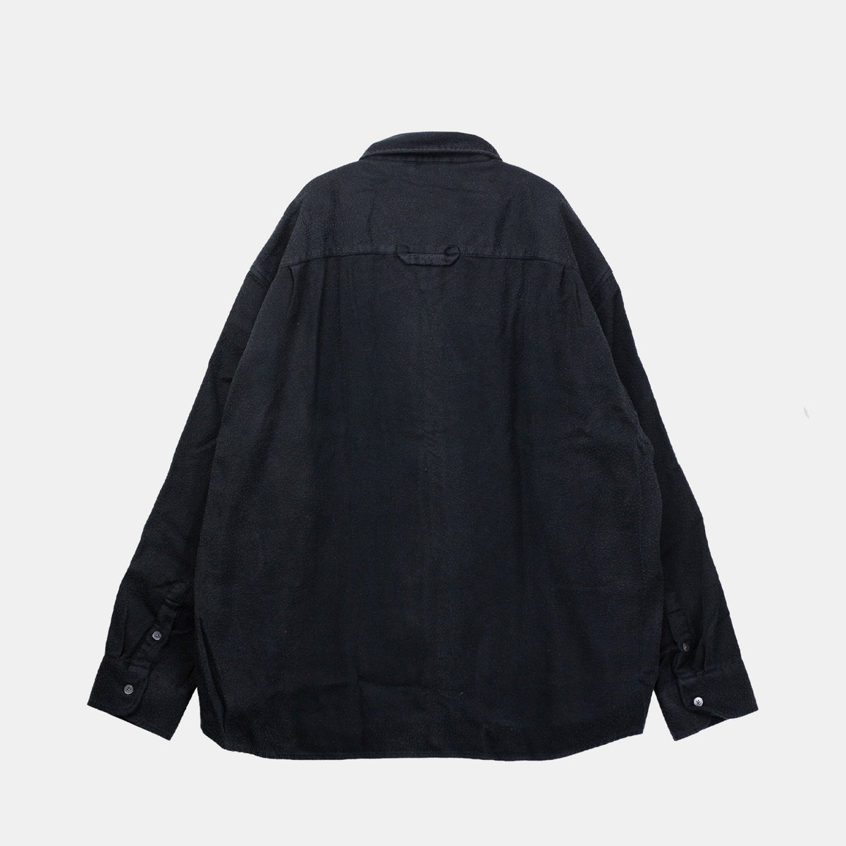 mfpen GAMBLER SHIRT, Black Fuzz Tencel