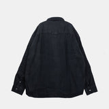 mfpen GAMBLER SHIRT, Black Fuzz Tencel