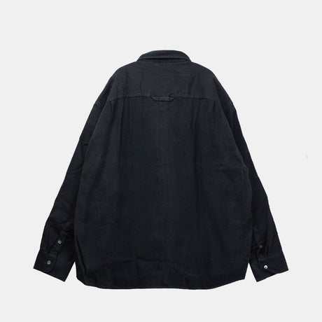 mfpen GAMBLER SHIRT, Black Fuzz Tencel
