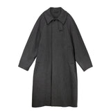 mfpen INSTALLATION COAT, Ash Brown Recycled Wool