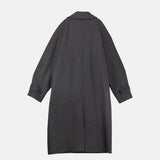 mfpen INSTALLATION COAT, Ash Brown Recycled Wool