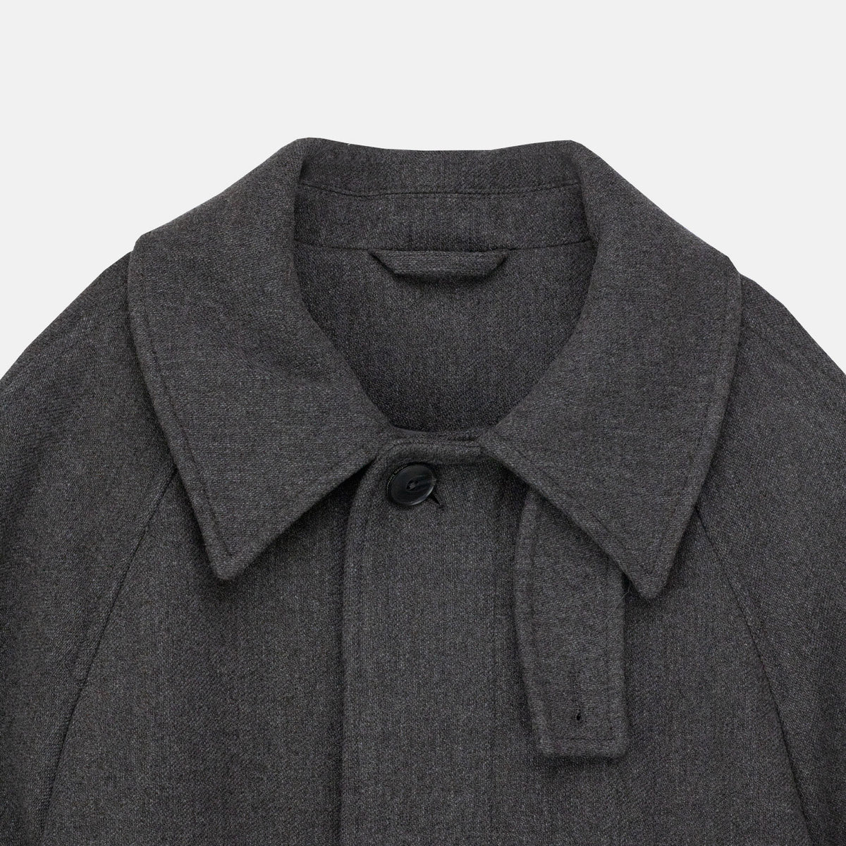 mfpen INSTALLATION COAT, Ash Brown Recycled Wool