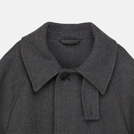 mfpen INSTALLATION COAT, Ash Brown Recycled Wool