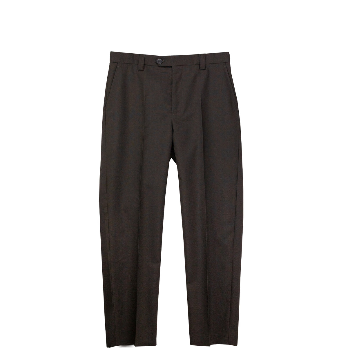 mfpen PROM TROUSERS, Dark Brown Dry Wool