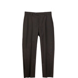 mfpen PROM TROUSERS, Dark Brown Dry Wool