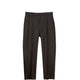 mfpen PROM TROUSERS, Dark Brown Dry Wool