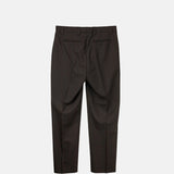 mfpen PROM TROUSERS, Dark Brown Dry Wool