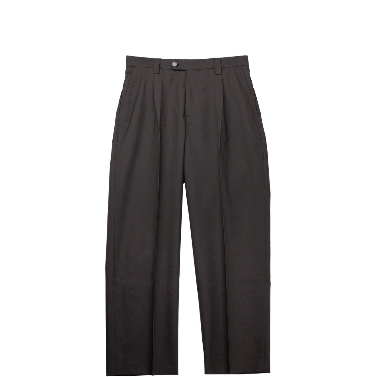 mfpen SERVICE TROUSERS, Dark Brown Dry Wool