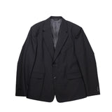 mfpen SINGLE BREASTED BLAZER, Black Dry Wool