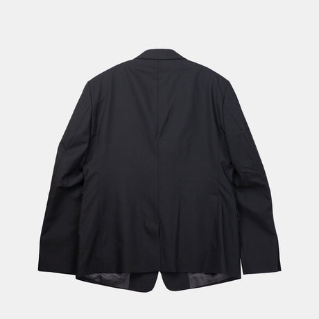 mfpen SINGLE BREASTED BLAZER, Black Dry Wool