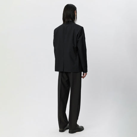 mfpen SINGLE BREASTED BLAZER, Black Dry Wool