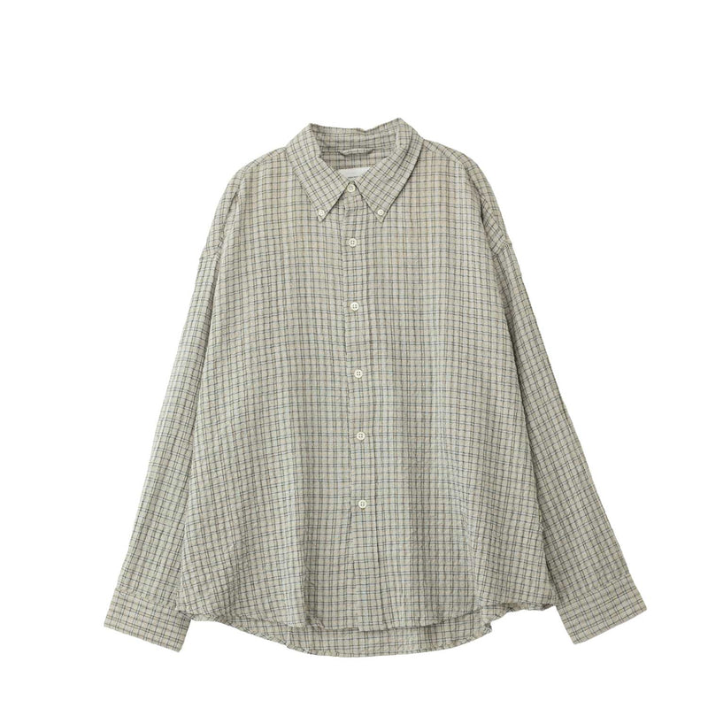 mfpen BUTTON DOWN SHIRT, Grey Generation Check