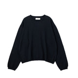 Black jumper on a white background