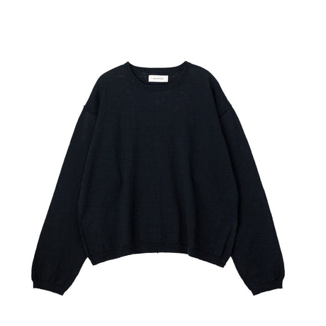 Black jumper on a white background