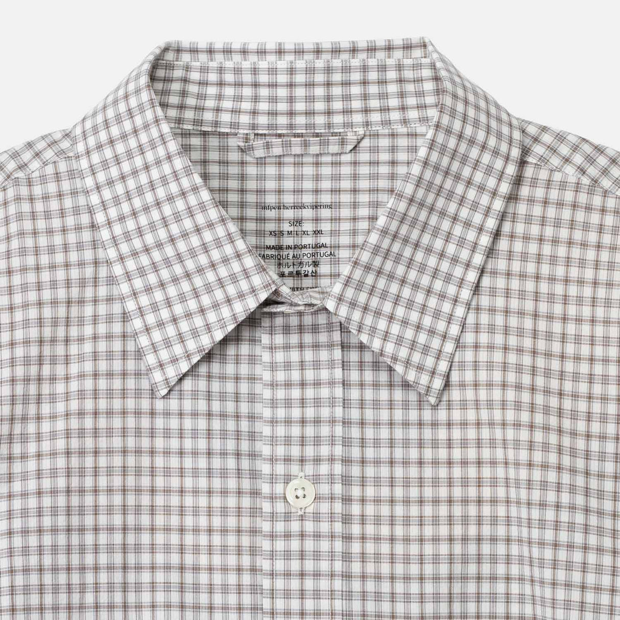 mfpen EXECUTIVE SHIRT, Experienced Brown Check