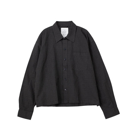 Check shirt on a white background